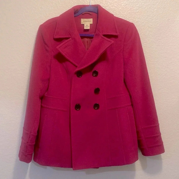 St.John Bay Double-Breasted, Double  Pocket,  Long  Sleeves Size Small - Picture 1 of 6